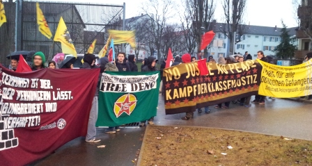 stuttgartta 18 mart mitingi