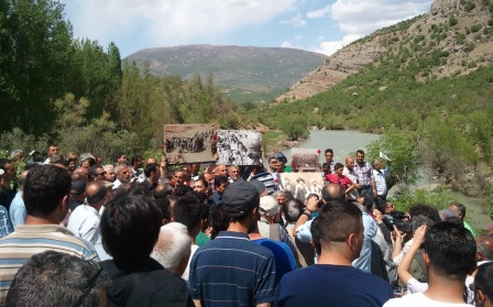 dersimde tertele protestosu