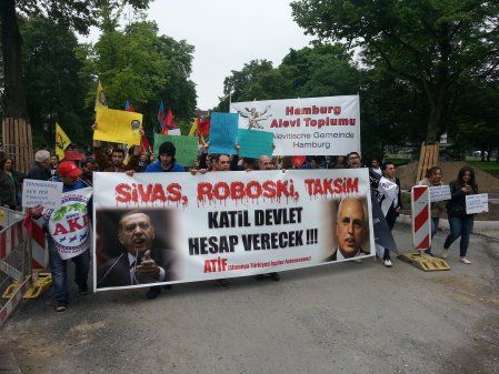 taksim gezi hamburg eylem1